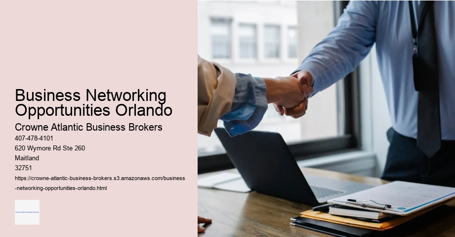 Business Networking Opportunities Orlando
